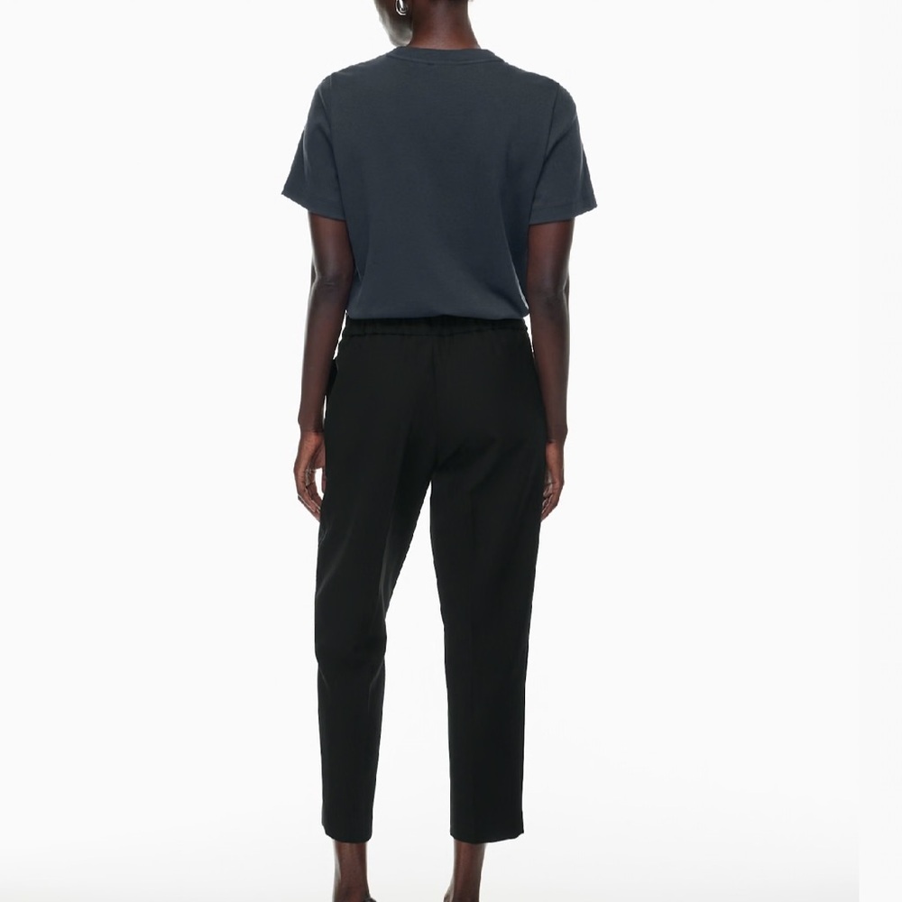 Aritzia Babaton Conan Cropped Trousers Dark Green - Picture 10 of 12